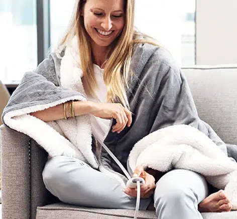 Pure Enrichment® PureRelief™ Plush Heated Throw