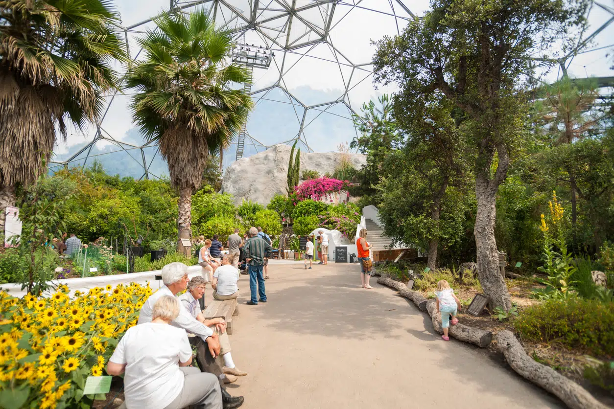 The Eden Project in Cornwall