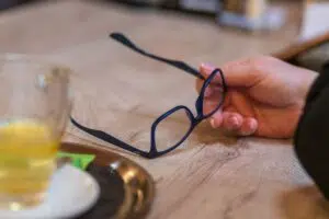 VSP feature showing glasses