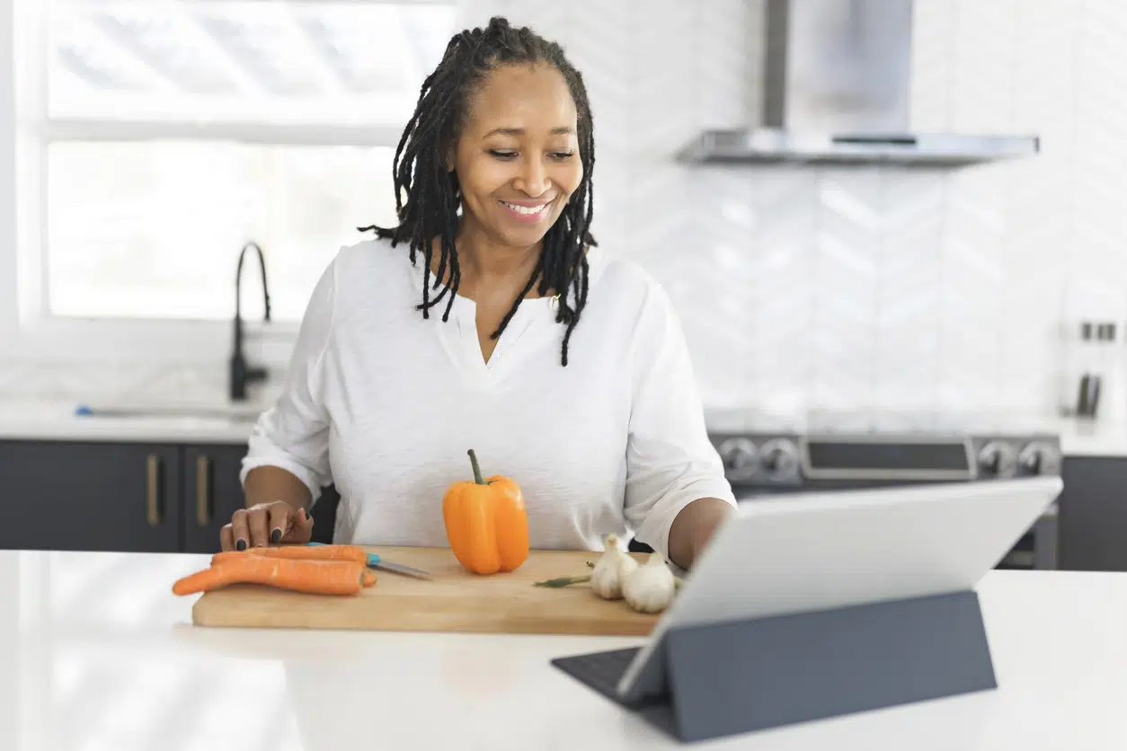 Woman with a healthy mindset