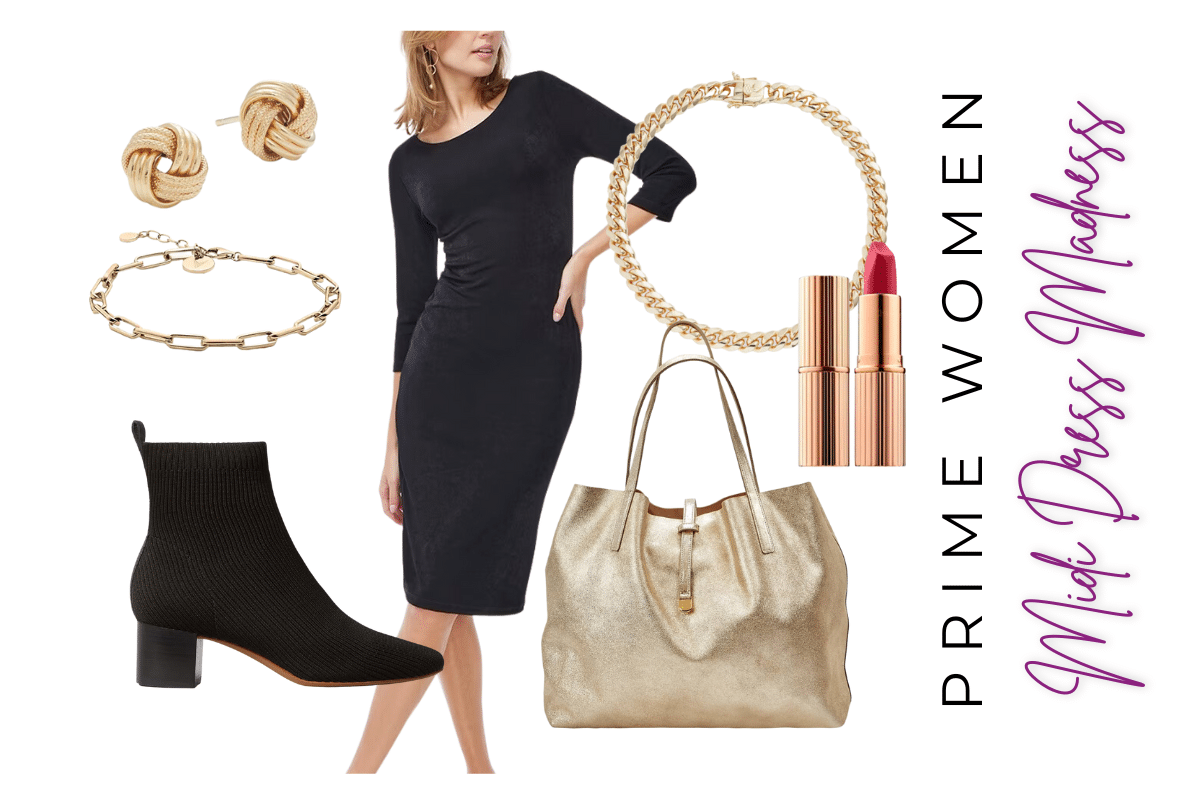 fall outfit blue dress