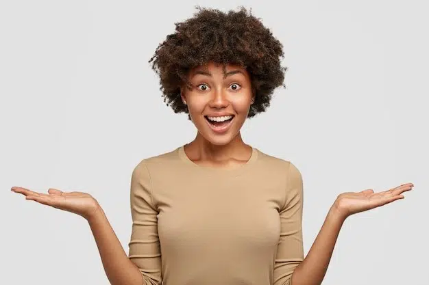 surprised woman in dr. karen article