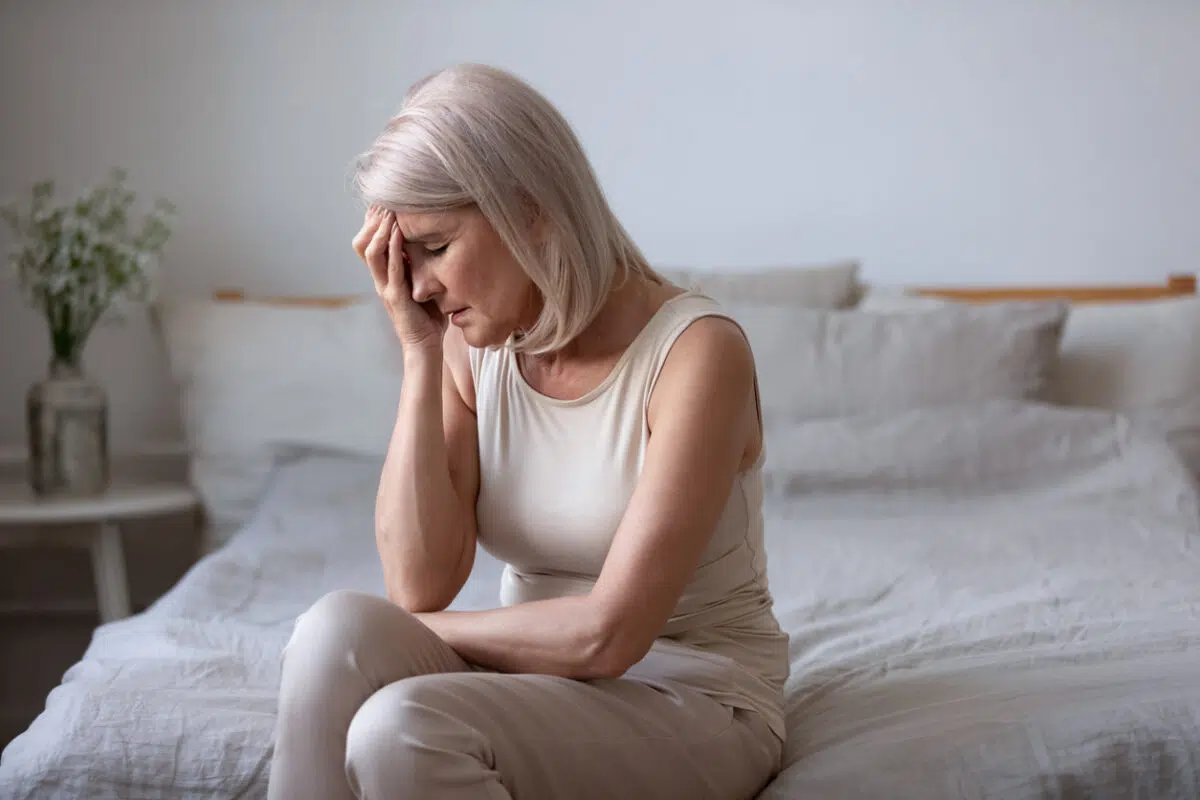 wake-up stroke, sick woman, atypical stroke symptoms