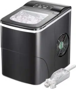 AGLUCKY Countertop Ice Maker Machine