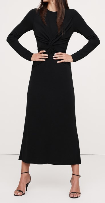 Banana Republic Jersey Knit Twist-Front Maxi Dress (3 colors) $150