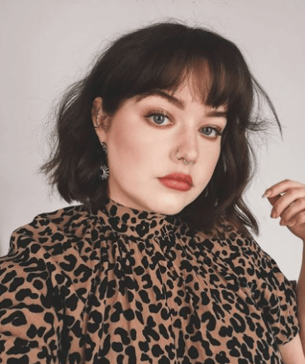 Bob with Bangs Hairstyles for Plus-Size women
