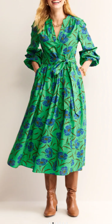 Boden Jen Cotton Midi Dress (3 colors) $185.00