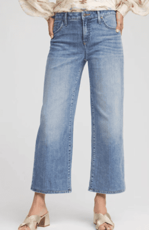 Chico’s Girlfriend Cropped Wide-Leg Jean $59 (was $109.50)