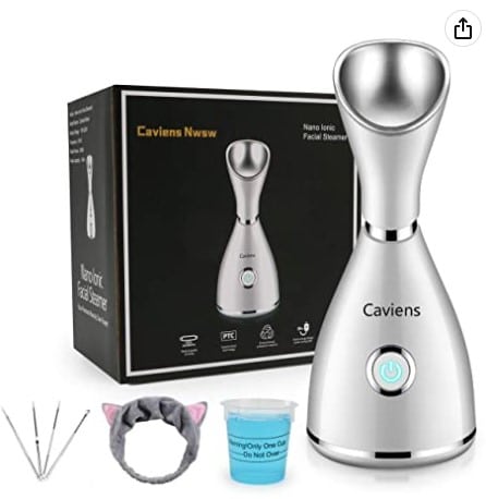 Facial Steamer-Nano Ionic Facial Steamer Warm Mist Humidifier