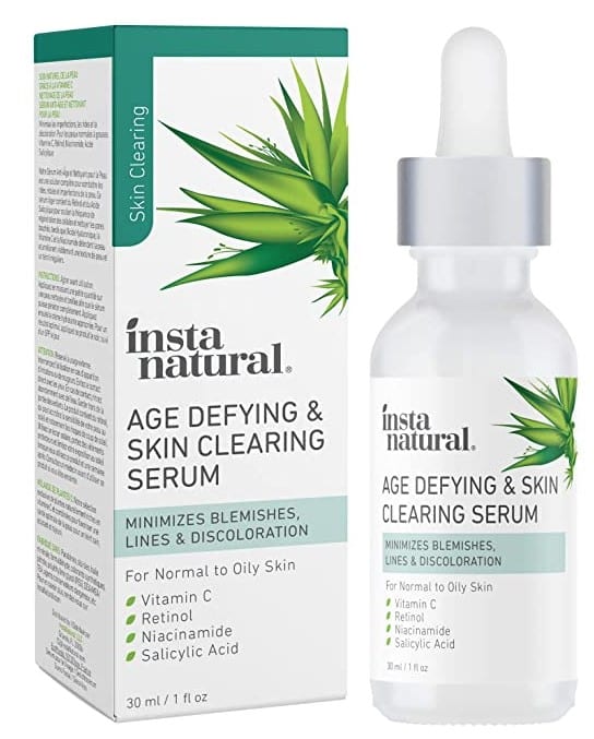 InstaNatural Age Defying & Skin Clearing Serum
