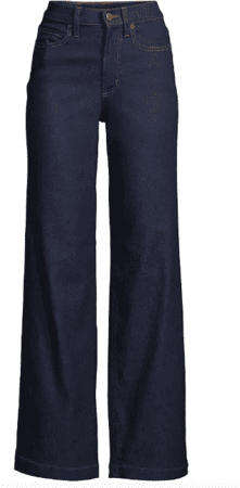 Lands’ End High Rise Wide Leg Denim Jeans (6 colors) $59.97 (was $99.95)