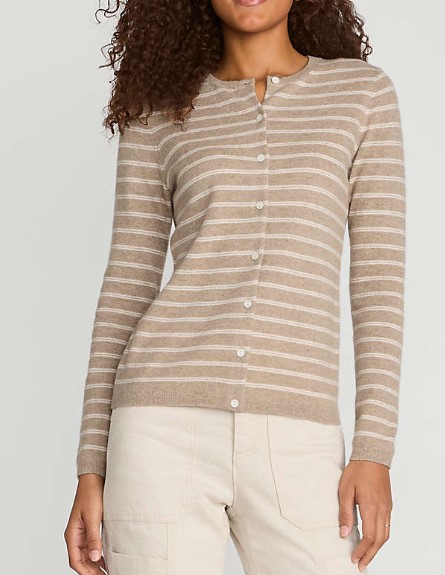 Lands’ End Women's Cashmere Cardigan Sweater (10 colors), $119.97 (was $199.95)