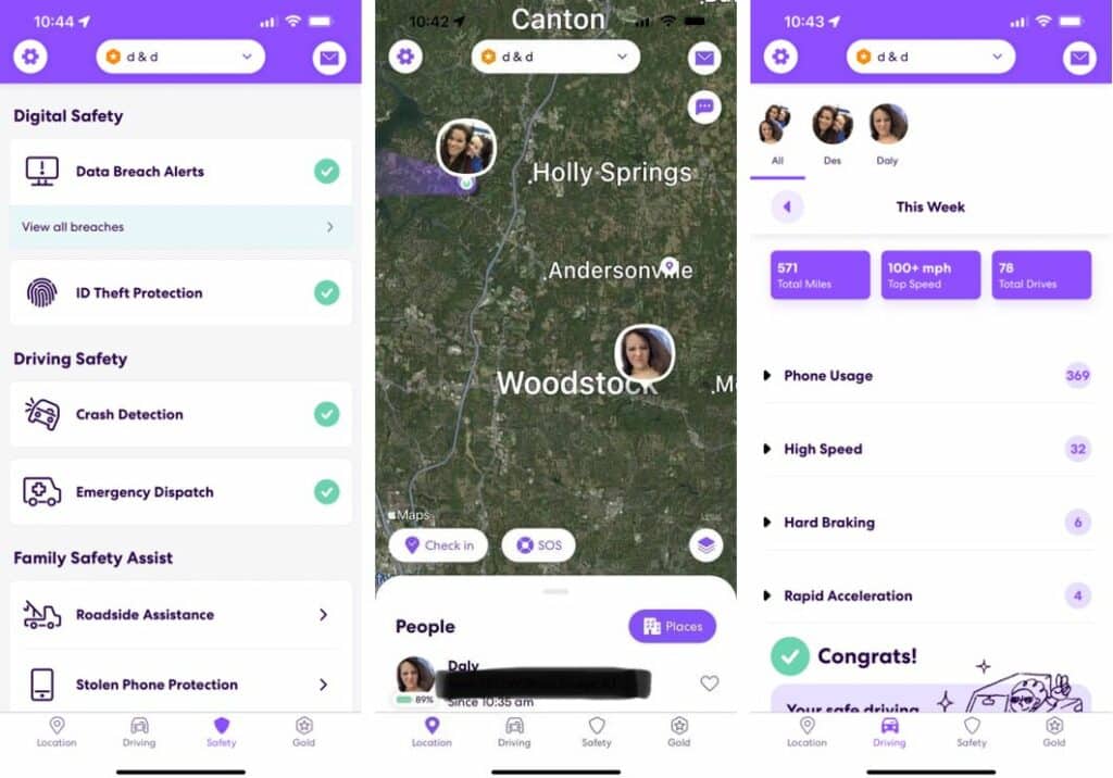 Life 360 Screenshots