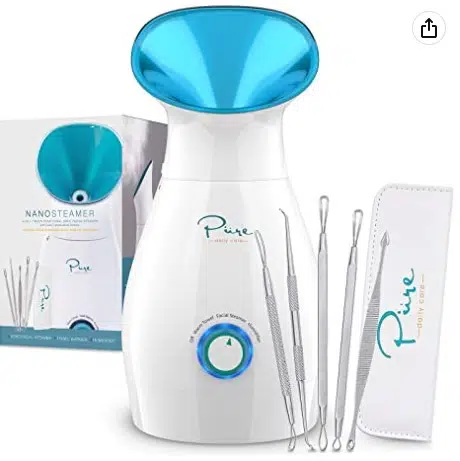 NanoSteamer Large 3-in-1 Nano Ionic Facial Steamer