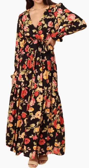 Petal & Pup Long Sleeve Maxi Dress $89