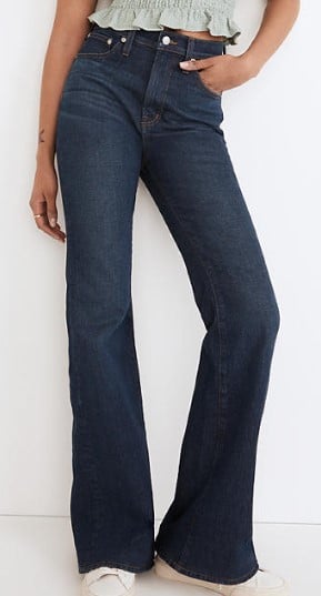 The Perfect Vintage Flare Jean in Beaucourt Wash