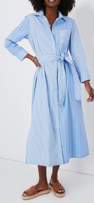 Tuckernuck Blue Stripe Chessie Dress (4 colors) $168