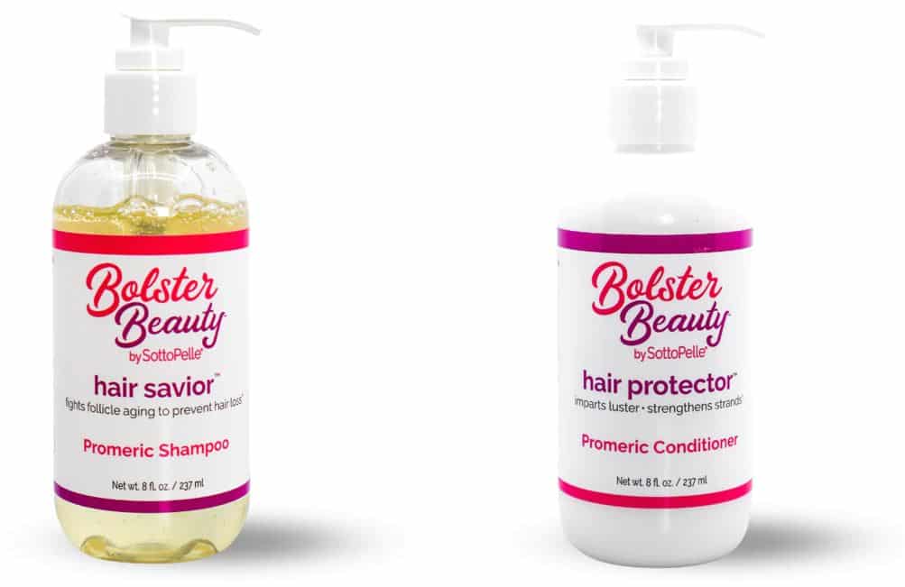 Bolster Beauty shampoo and conditioner