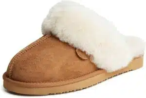 Dearfoams Women's Fireside Sydney Shearling Fur Slippers