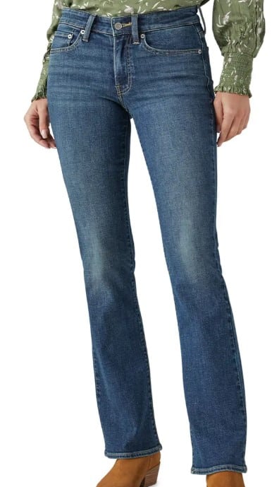 Mid Rise Sweet Baby Boot Jeans