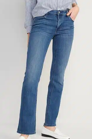 Mid-Rise Wow Boot-Cut Jeans