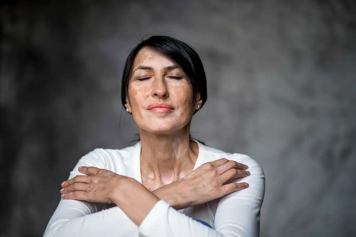 Relaxed woman