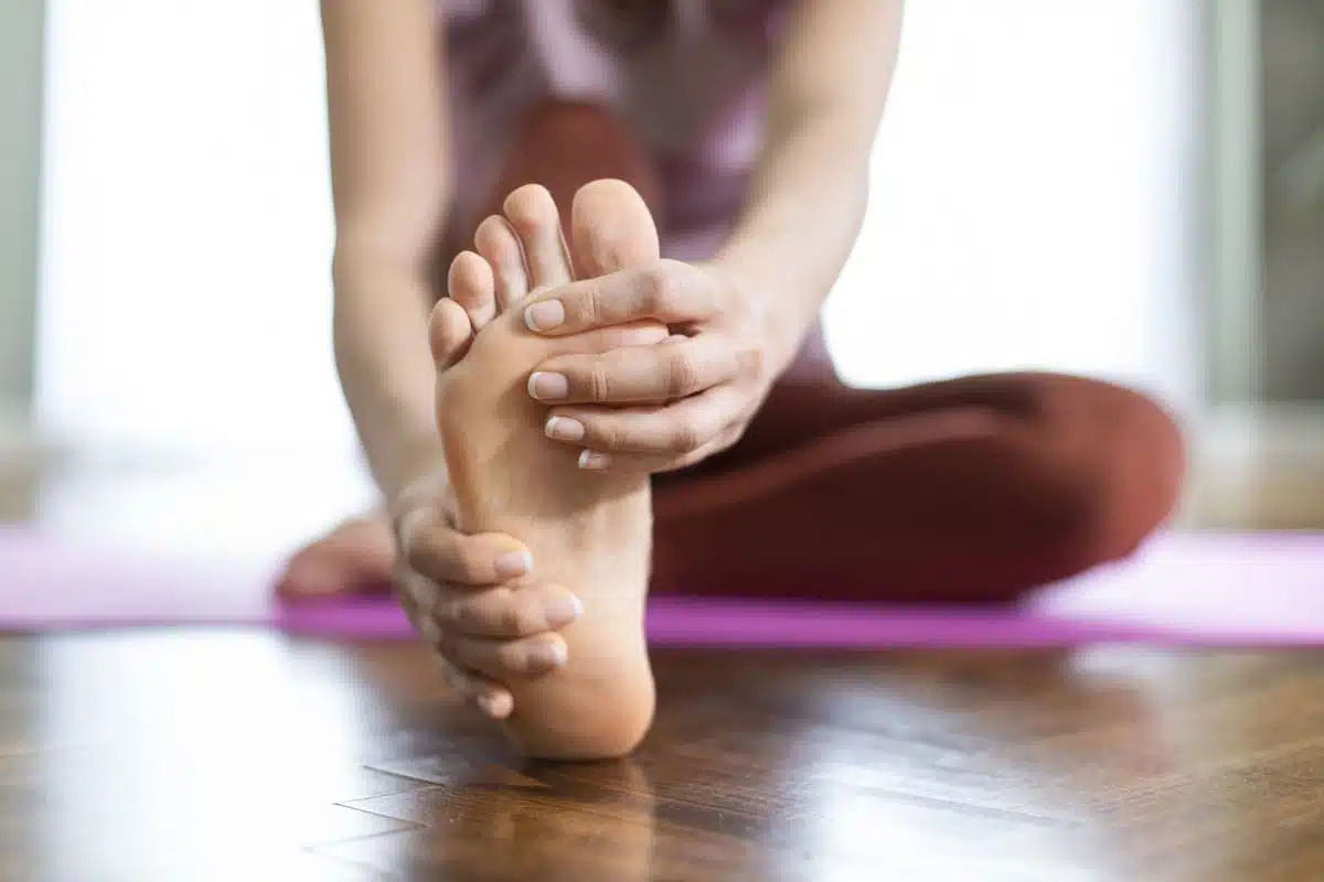 Toe foot workout