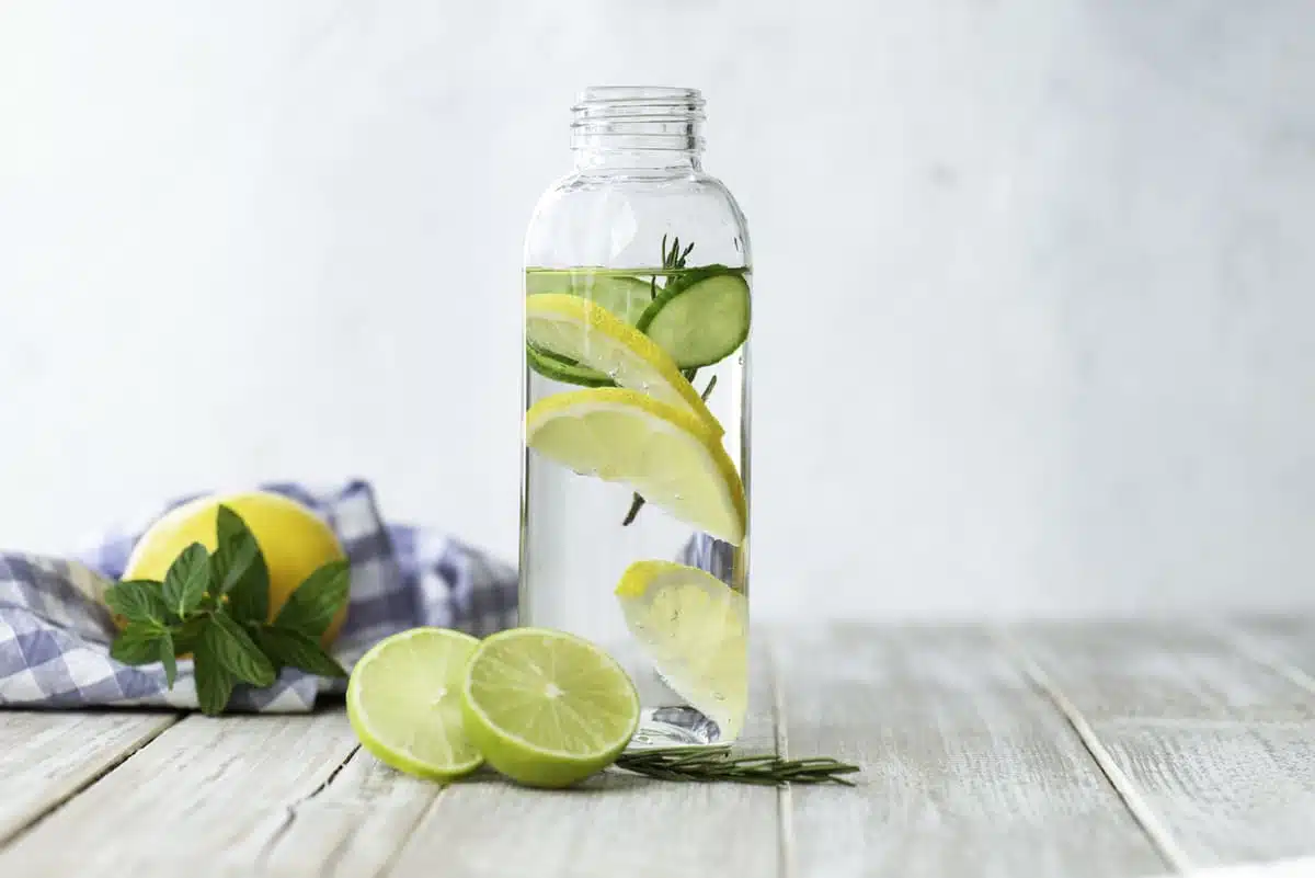 cucumber lemon water