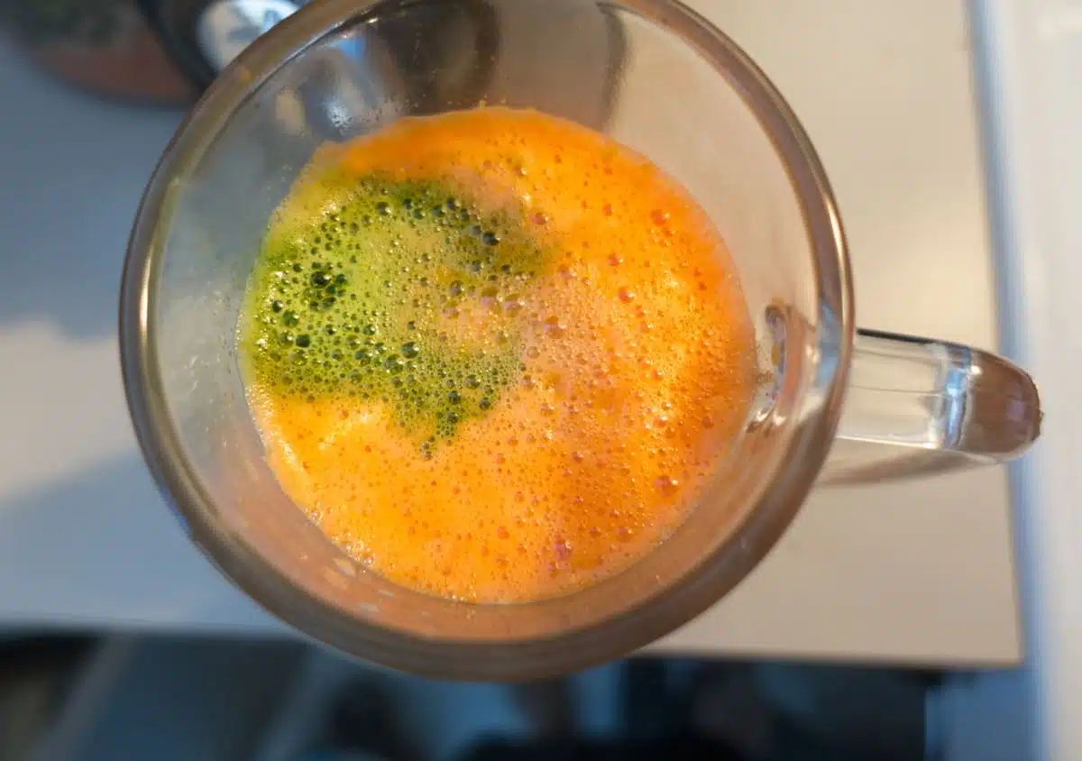 spinach carrot apple juice