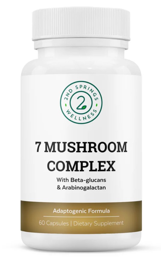 2nd Springs Wellness 7 Mushroom Complex, $29.99