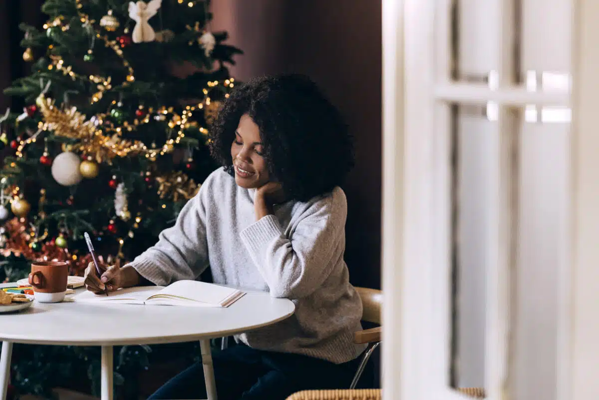 Christmas planning, working from home