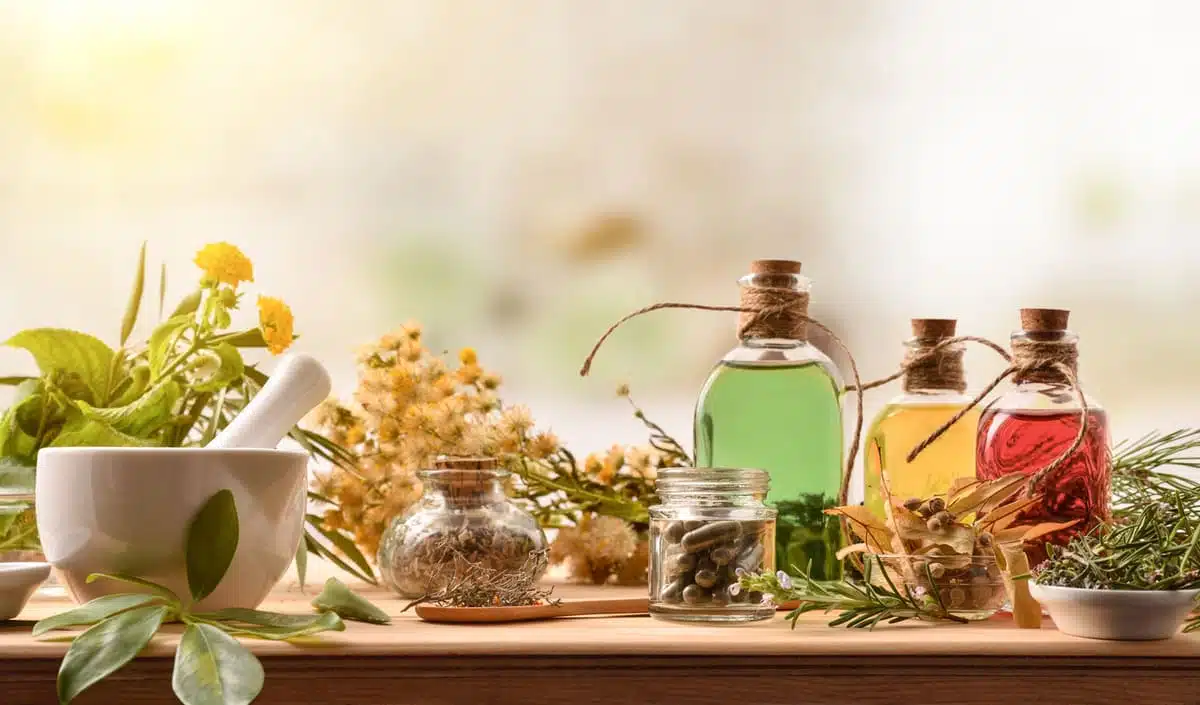 Herbs and oils
