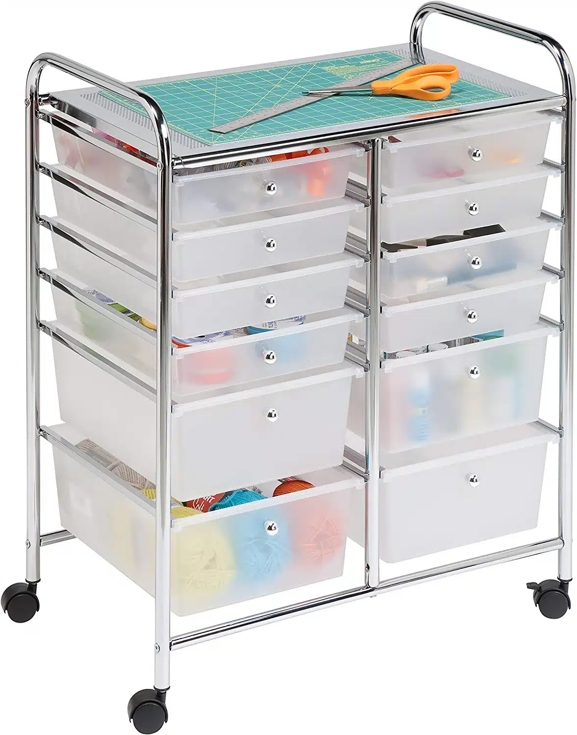 Honey-Can-Do Rolling Storage Cart and Organizer