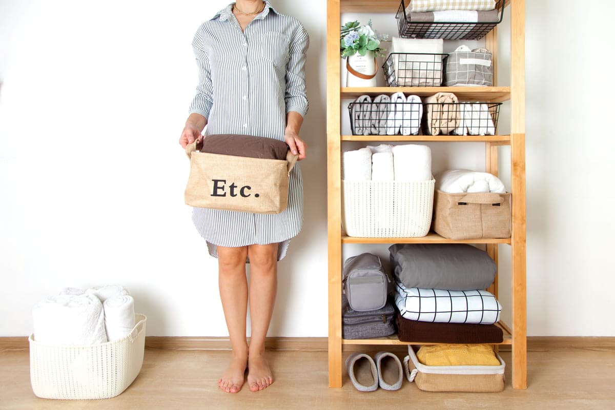 Marie kondo feature to use; decluttering; home organization