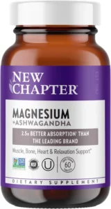 New Chapter Magnesium + Ashwagandha Supplement