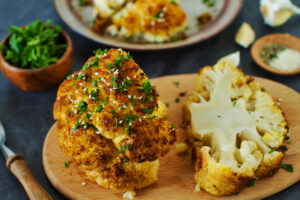 Roquefort Roasted Cauliflower