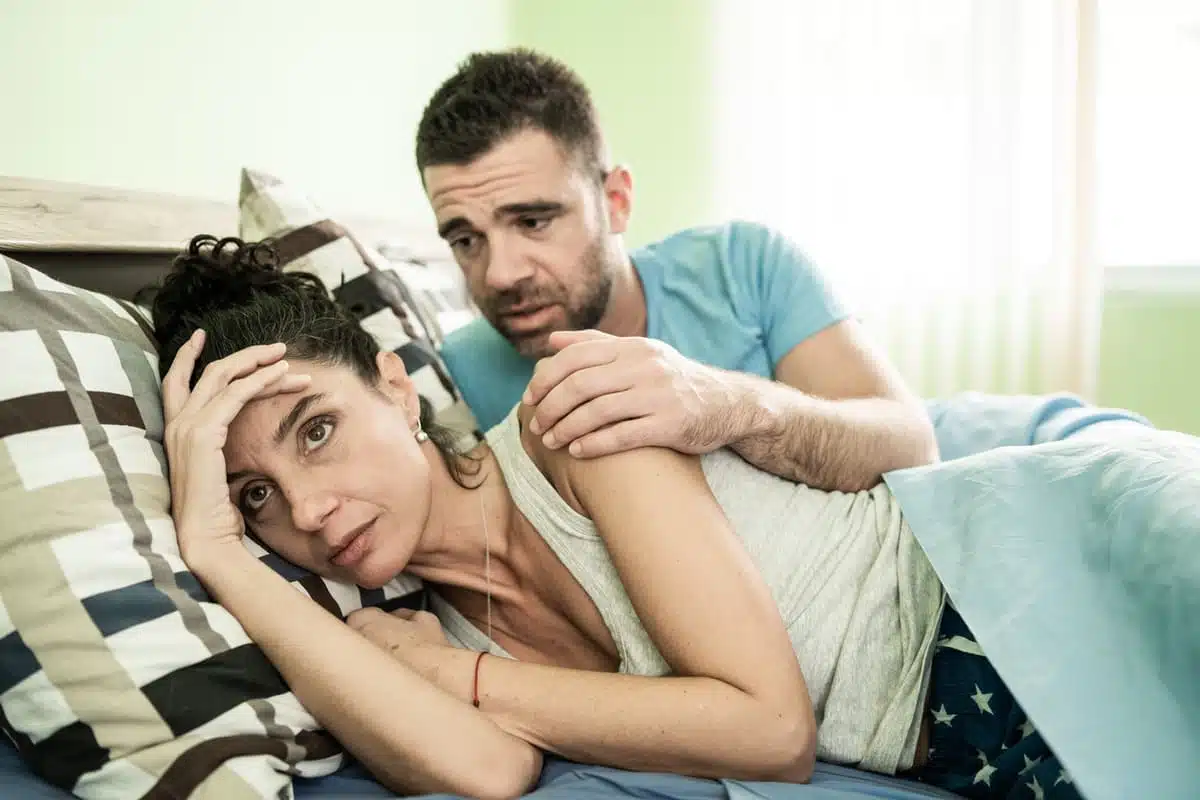 couple in bed