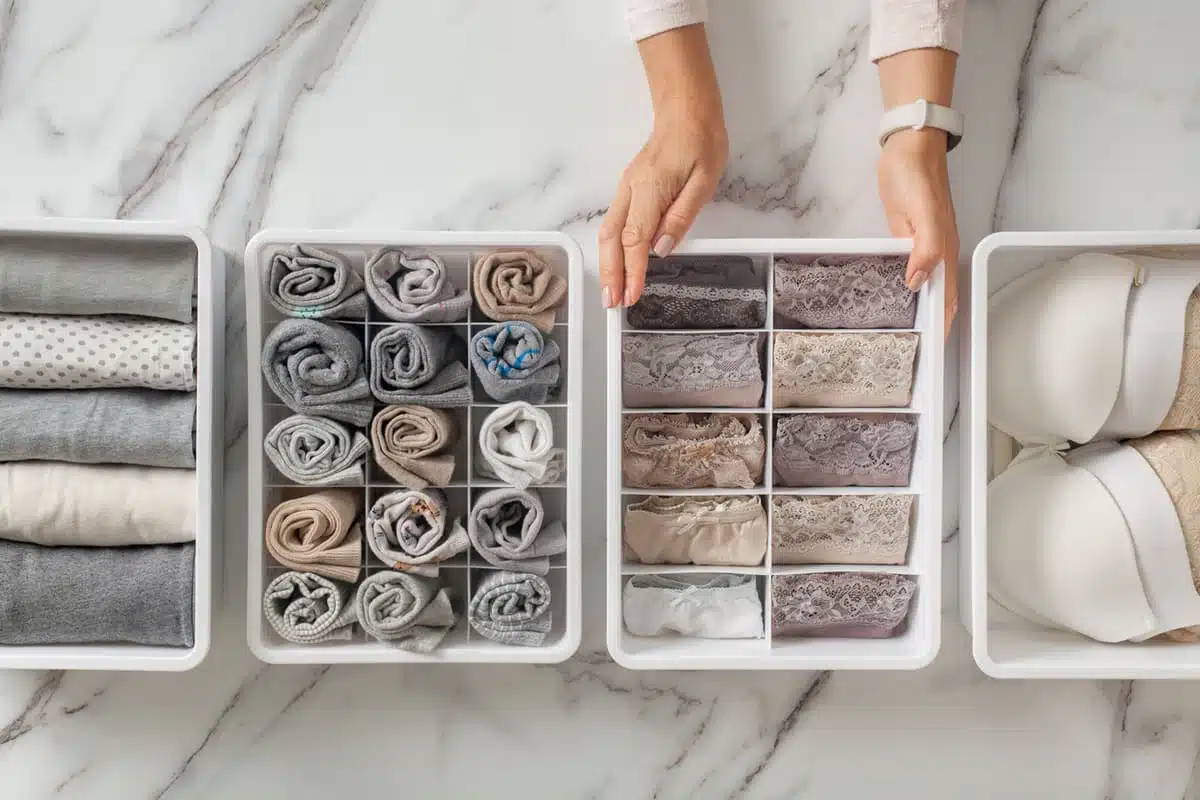 organize and declutter