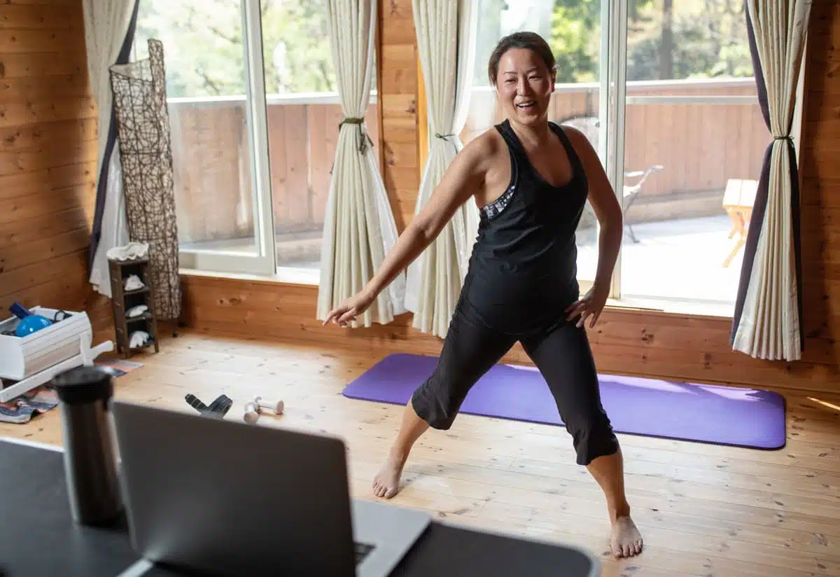 streaming workouts for winter exercise