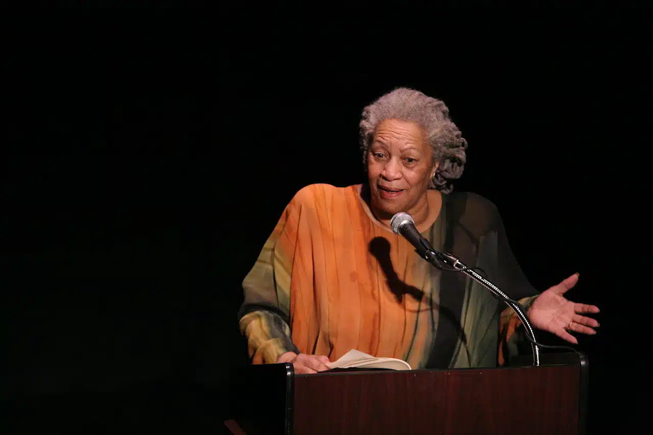 Toni Morrison speaking 