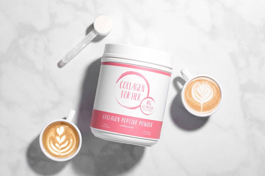Collagen for her powder