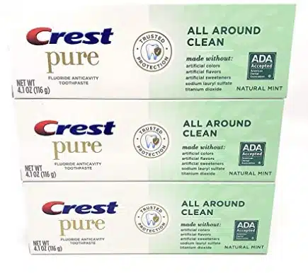 Crest Pure All Around Clean Fluoride Anticavity Toothpaste