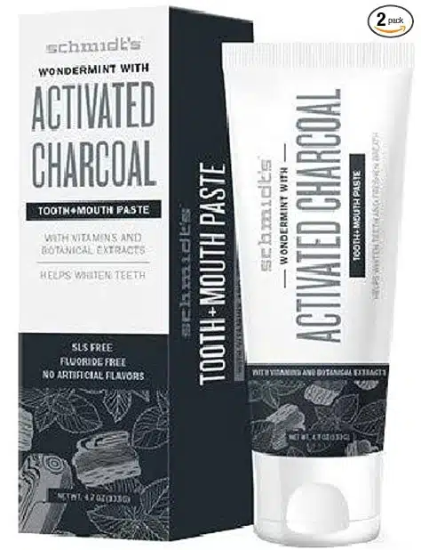 Schmidt's Wondermint with Activated Charcoal Toothpaste