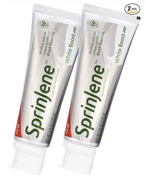 SprinJene Original White Boost Fluoride Toothpaste