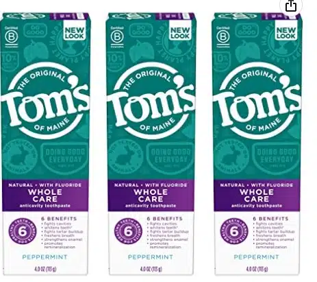 Tom's of Maine Whole Care Natural Toothpaste