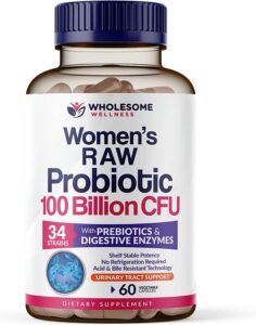 Wholesome Wellness Raw Probiotics for Women