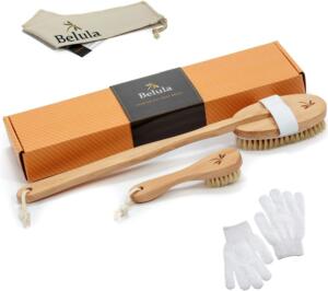 Belula Premium Dry Brushing Body Brush Set