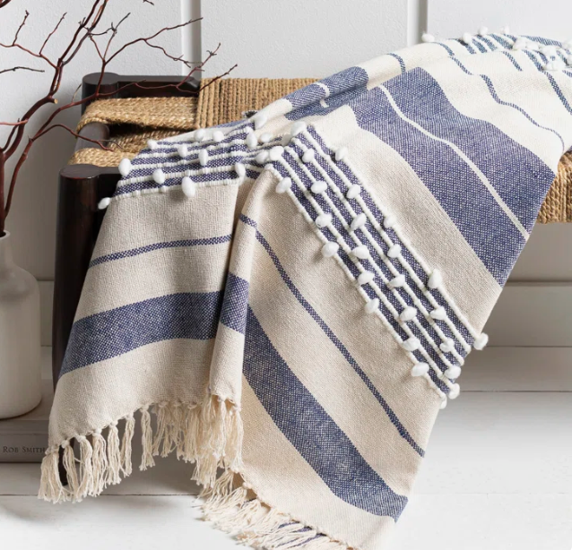 Myers Hand Woven Throw Blanket, $28.99