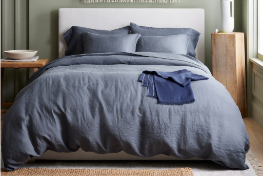 Quince European Linen Duvet Cover (24 colors), $129.90