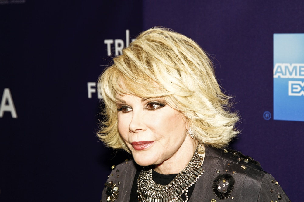 New,York,-,April,26:,Tv,Personality,Joan,Rivers,Attends